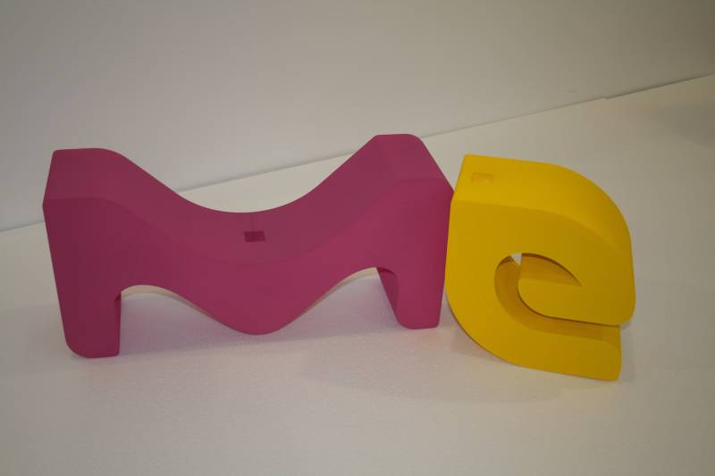 Réalisation de logo et textes en polystyrène 3D pour évènementiels sur TOULOUSE 31